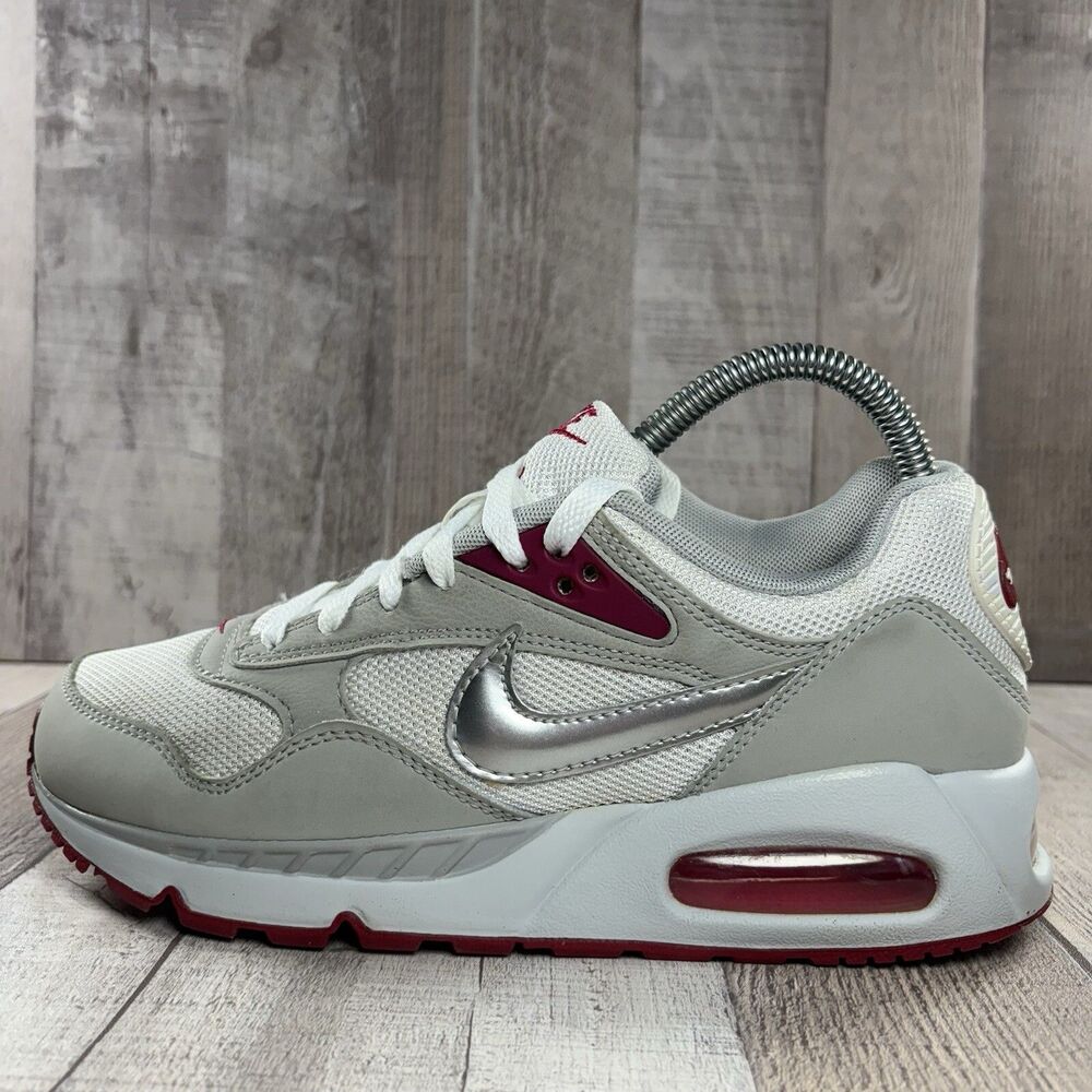 Nike Air Max Correlate Womens Size 7.5 Running Shoes Sneakers White Gray Fuchsia - Picture 6 of 14